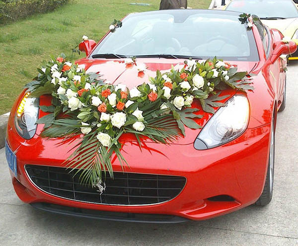 法拉利跑車(chē)婚車(chē)